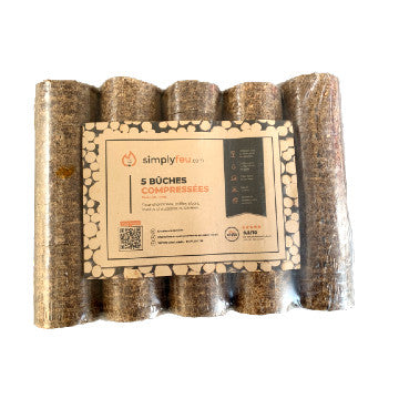 Troncos comprimidos, madera densificada