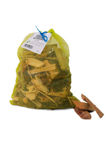 MALLA ASTILLAS DE PINO 22L - ideal para encender el fuego