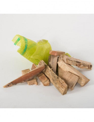 MALLA ASTILLAS DE PINO 22L - ideal para encender el fuego